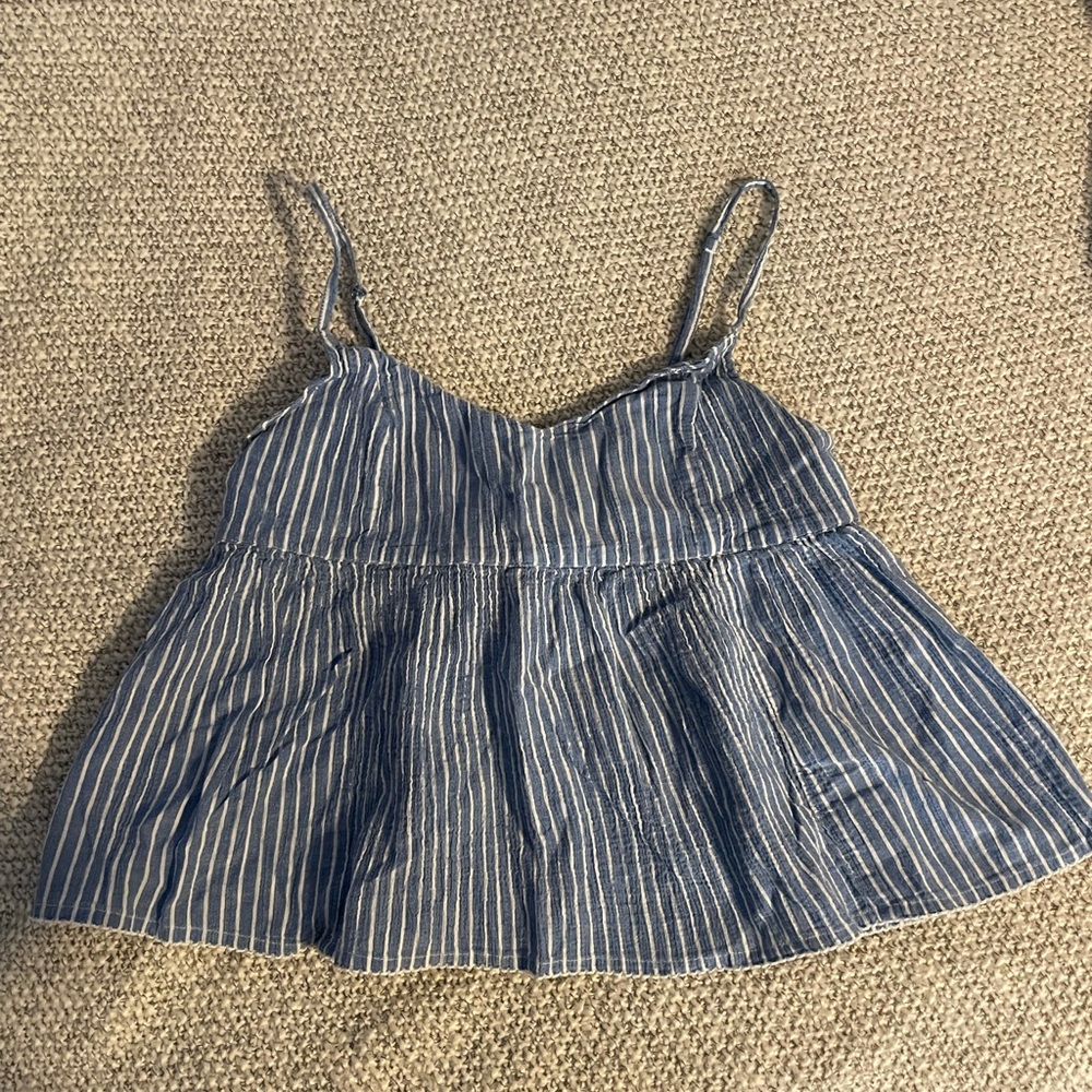 Abercrombie and Fitch open back top